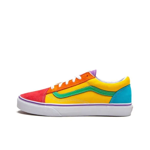 Vans Old Skool Collection Детские Скейтбординги Низкие Топы Подростковый