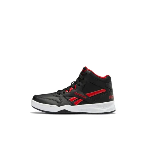 Reebok BB4500 Court MID Баскетбольные кроссовки Топ Черный Серый Красный Детский