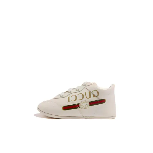 GUCCI Rhyton Low Топ Обувь для малышей Бежевый Infant And Toddler