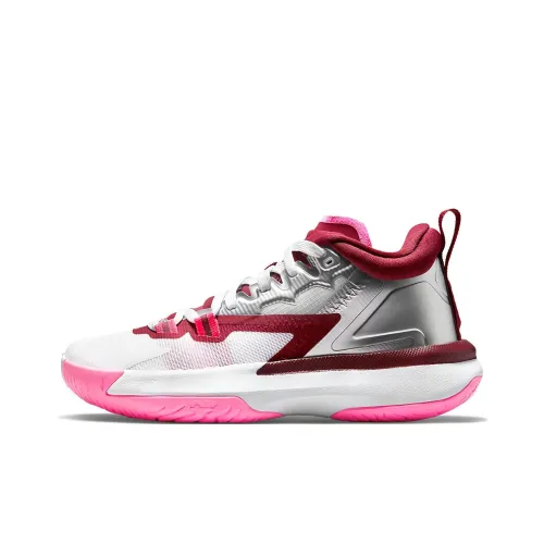 Джордан Zion 1 Противоскользящие Амортизация Устойчивые к износу Низкий Топ Детские Баскетбольные кроссовки Подростки