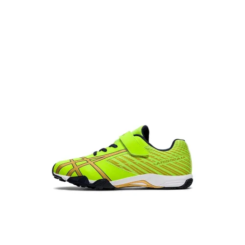 Asics Lazerbeam Sg MG Устойчивый к истиранию Низкий Топ Детская Беговая Обувь Желтый Белый Детская