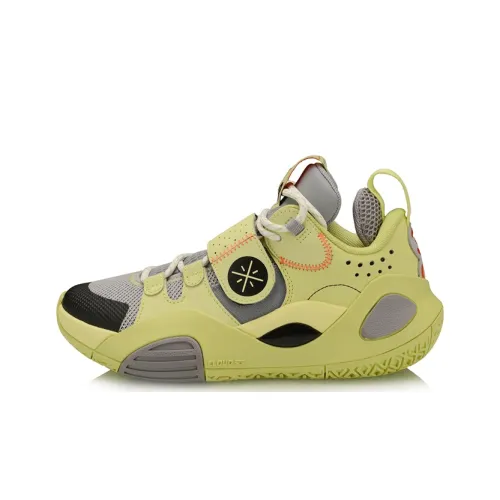 LINING Citywide 8 Youth Edition Все City8 Low Топ Баскетбольные кроссовки Свет Зеленый цвет ростока Подростки