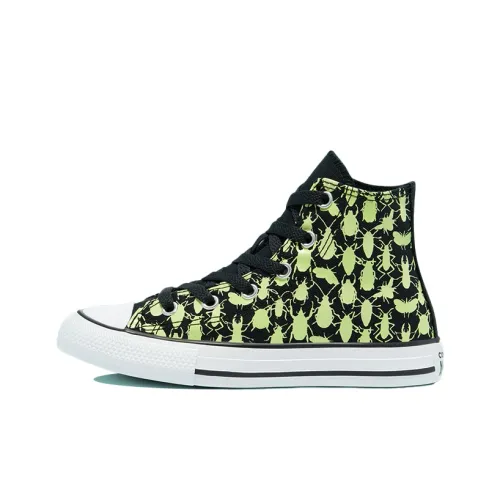 Converse Chuck Taylor All Star High Top Kids Кеды Черный Зеленый Подростки