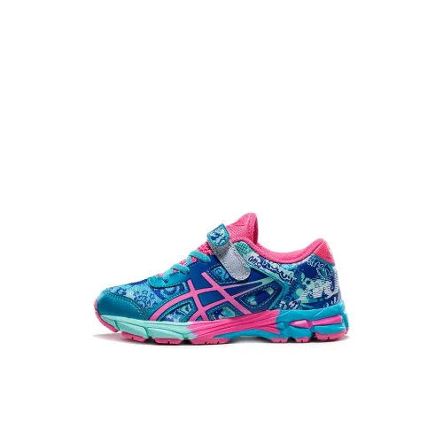 Asics Гель Noosa Tri 11 Low Топ Детские беговые кроссовки Синий Розовый Дети 3-7 лет