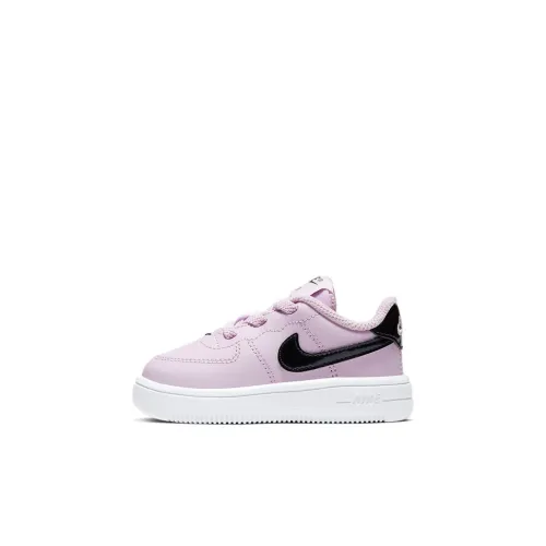 Nike Air FORCE 1 18 Low Топ Кроссовки для скейтбординга Ледяной Светло-фиолетовый Infant и Toddler
