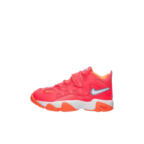 Nike Air Шипы Raider Амортизация Износостойкие Детские Лайфстайл Обувь Красный Оранжевый Детский