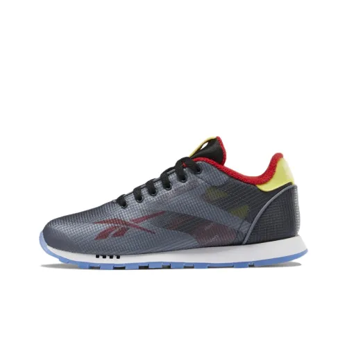 Reebok Classic Leather Детская беговая обувь с низким верхом для школьного возраста