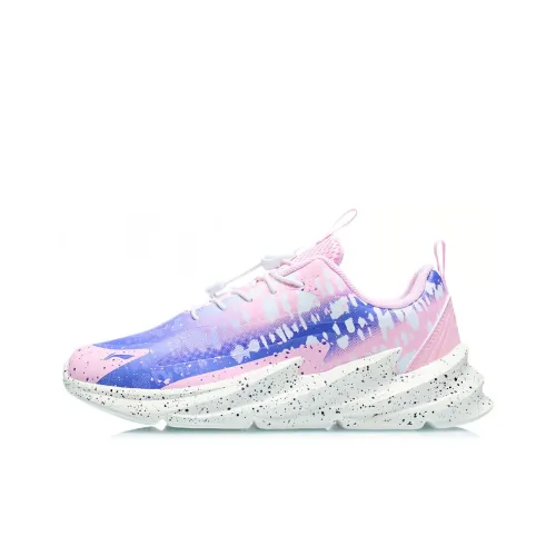 LINING YOUNG Night Vision Hero Детская беговая обувь Низкий топ Школьный возраст