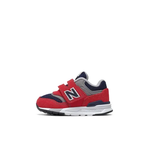 New Balance Hook and Loop 997H Низкий Топ Обувь для малышей Красный Infant And Toddler