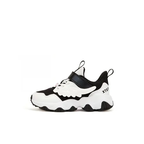 XTEP Низкий Топ Kids Lifestyle Shoes Черный Белый 27 31 Ярд Подростки