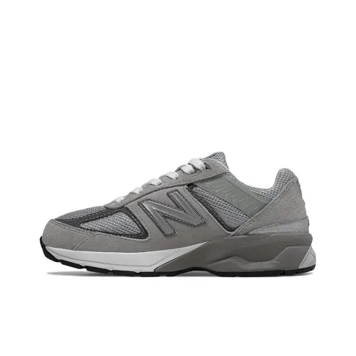 New Balance NB 990 V5 Детские Лайфстайл Кроссовки Серые Подростки