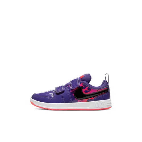 Nike Pico 5 Auto Low Топ Спортивная повседневная обувь Пламя Фиолетовый Дети Возраст 3-7 лет