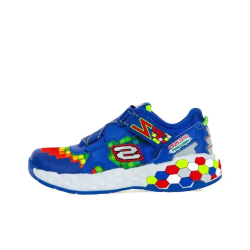 Skechers Mega Технология 2,0 Амортизация Износостойкие Детские Лайфстайл Обувь Синий Подростки