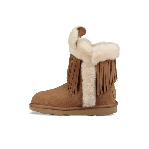 UGG Darlala CLASSIC II Снеботуфли Каштановый Коричневый Подростки