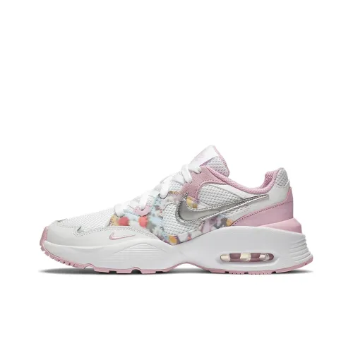 Nike Air Max Fusion Low Топ Детские Беговые Кроссовки Розовые Белые