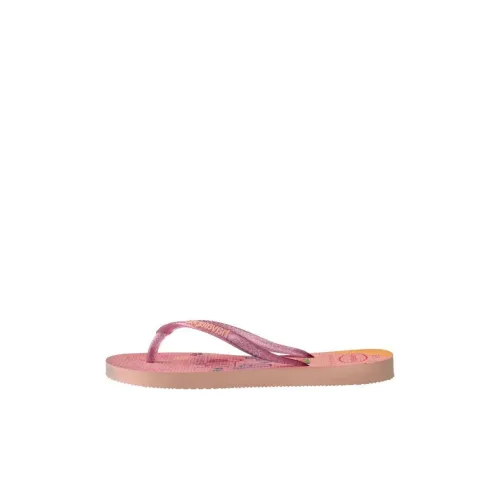 Havaianas Тонкий Принцесса Детские Домашние Тапочки Розовый Детский