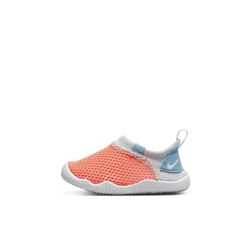 Nike Aqua Sock 360 Противоскользящий Амортизация Устойчивый к истиранию Низкий Топ Обувь для малышей Оранжевый Белый