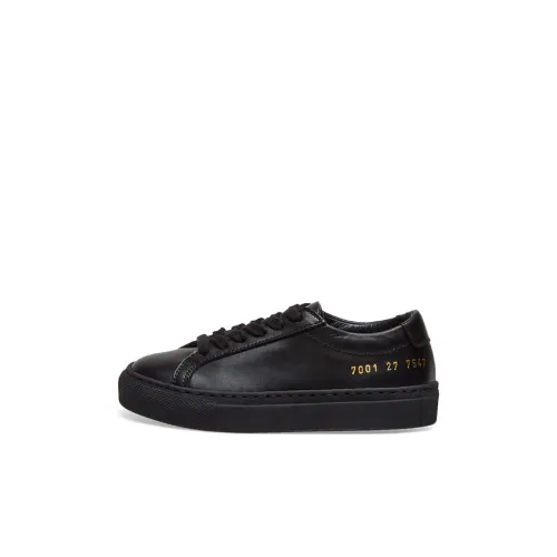 COMMON PROJECTS Original Achilles Low Топ Детские Скейтбординги Черный Children Возраст 3-7 лет