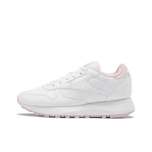 Reebok Classic Leather Детская беговая обувь Низкий топ Школьный возраст