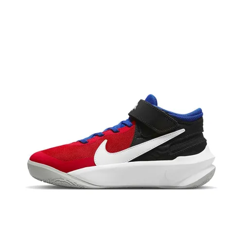 Nike Team Hustle D 10 Детская баскетбольная обувь MID Топ Унисекс