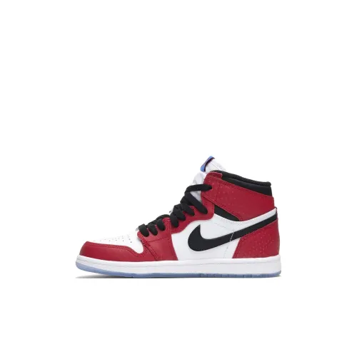 Jordan Air Jordan 1 Детские баскетбольные кроссовки High Топ Pre School