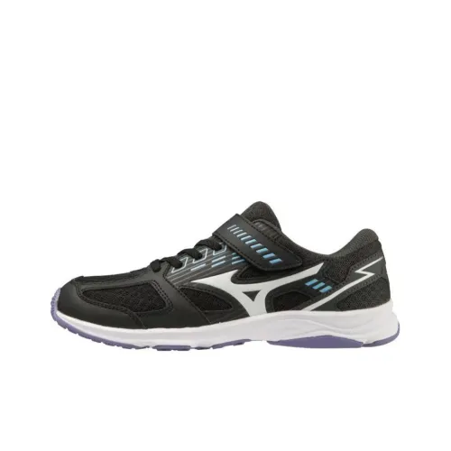 Mizuno Детская беговая обувь Низкий топ Черный Фиолетовый Школьный возраст
