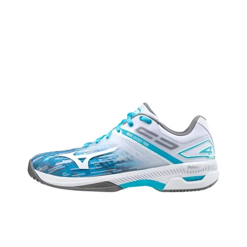 Mizuno Wave Exceed Tour 4 Slip-Resistant Abrasion-Resistant Breathable Coating Low-Top Running Shoes Unisex Мицубо Wave Exceed Tour 4 Противоскользящий Устойчивый к износу Дышащий Покрытие Низкий Верх Беговые Кроссовки Унисекс