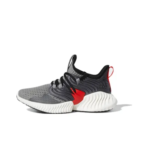 Adidas Alphabounce Instinct Детская беговая обувь Низкий топ Школьный возраст