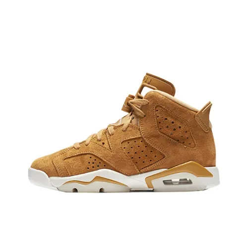 Jordan Air Jordan 6 Детские баскетбольные кроссовки High Топ Унисекс