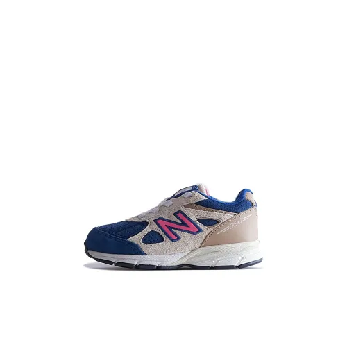 KITH Collaboration x New Balance NB 990 V4 Low Топ Обувь для малышей Infant и Toddler