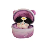 Собака, яйцо, украшение: фиолетовый