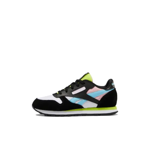 Reebok Classic Leather Детская беговая обувь с низким верхом для дошкольников