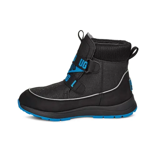UGG Tabor WP Теплоизоляционные Водонепроницаемые Снежные Ботинки Черные Синие Подростки