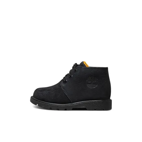 Timberland Детские кожаные сапоги для дошкольников