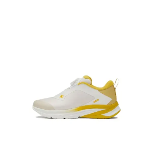 DESCENTE Enerzite Детские беговые кроссовки Низкий Топ Желтый Kids