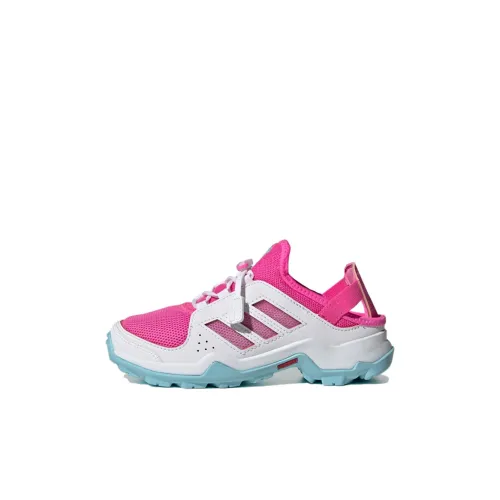 Adidas Hydroterra Shandal K Устойчивый к истиранию Низкий Топ Туристическая обувь для детей Розовый Белый Детский