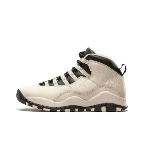 Jordan Air Джордан 10 Ретро Heiress Pearl High Top Детские баскетбольные кроссовки Pearl Pink