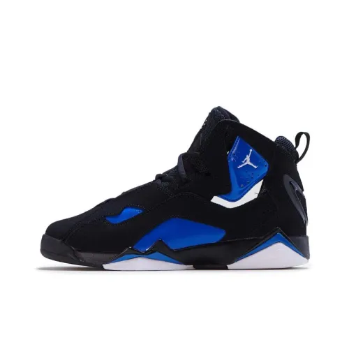 Jordan Air JORDAN 7 Детские баскетбольные кроссовки Высокий Топ Школьный возраст