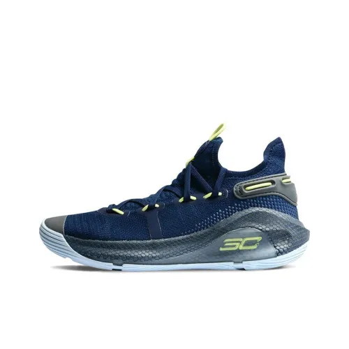 Under Armour Curry 6 Детские баскетбольные кроссовки Низкий топ Школьный возраст