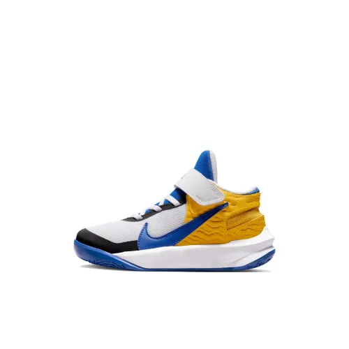 Nike Team Hustle D 10 Детские баскетбольные кроссовки MID Топ Пре-школа