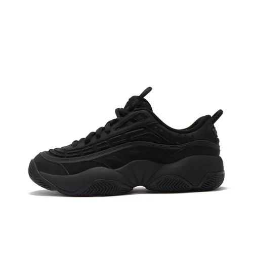 FILA FUSION Винтажные баскетбольные кроссовки, низкий топ, черный, мужской
