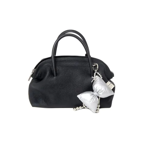 YOCAMU Сумка из крупнозернистой текстуры коровьей кожи сумка через плечо сумка через плечо среднего размера женская черная