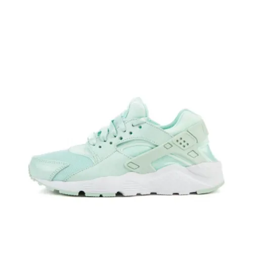nike Huarache Run SE Slip-resistant Abrasion-resistant Low Top Детские беговые кроссовки Mint Green Подростки