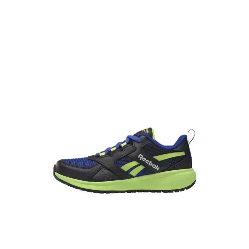 Reebok ROAD Superme 2 Low Топ Детские беговые кроссовки Черно-зеленый Children Aged 3 7 Лет