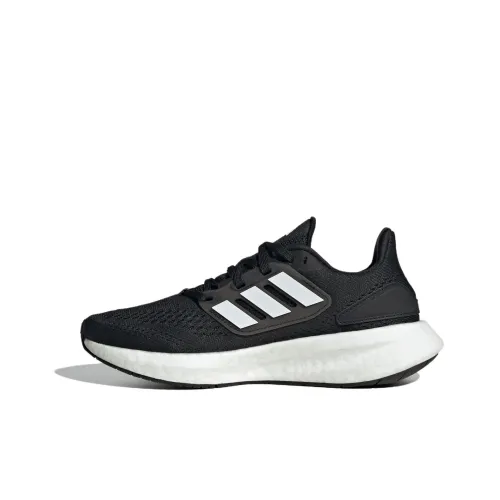 Adidas Pure Boost Детская беговая обувь Низкий топ Черный Школьный возраст