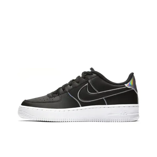 Nike Air FORCE 1 Детские Скейтбординги Низкий Топ Школьный возраст