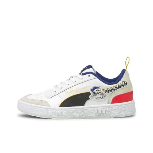 PUMA Ralph Sampson Детские Скейтбординги Низкий Топ Школьный возраст