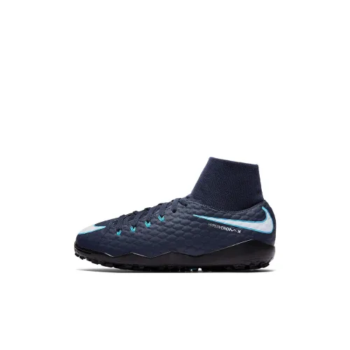 Nike HYPERVENOM PHELON 3 Детские футбольные бутсы MID Топ Kids