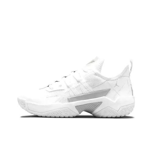 Джордан One Take 2 Why Not Zer0,2 Low Топ Детские Баскетбольные Кроссовки Белый Подростки