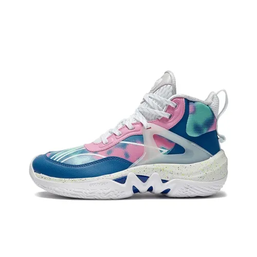 LINING YOUNG Pioneer Team Детские баскетбольные кроссовки Высокие Школьный возраст